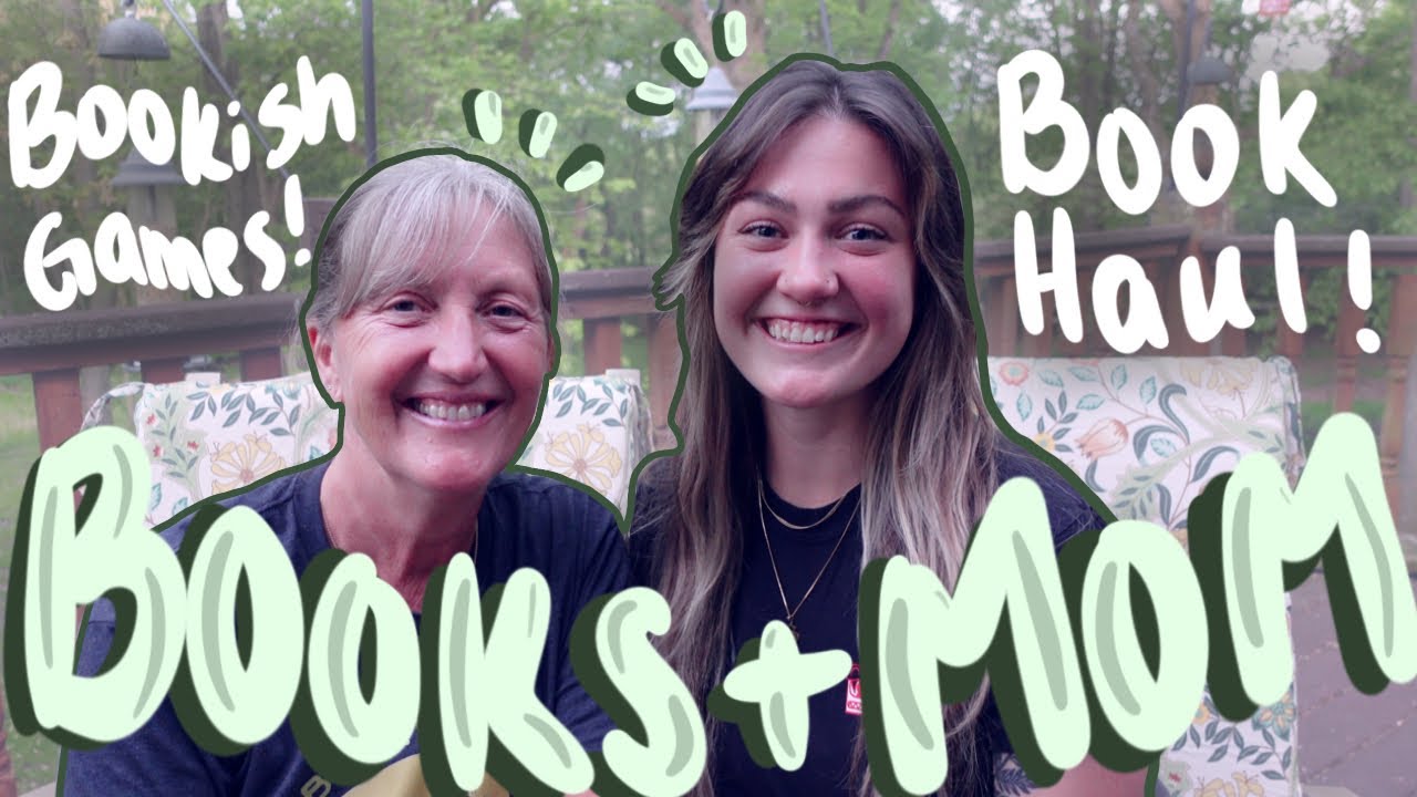 book shopping and bookish games with mom💐📚✨