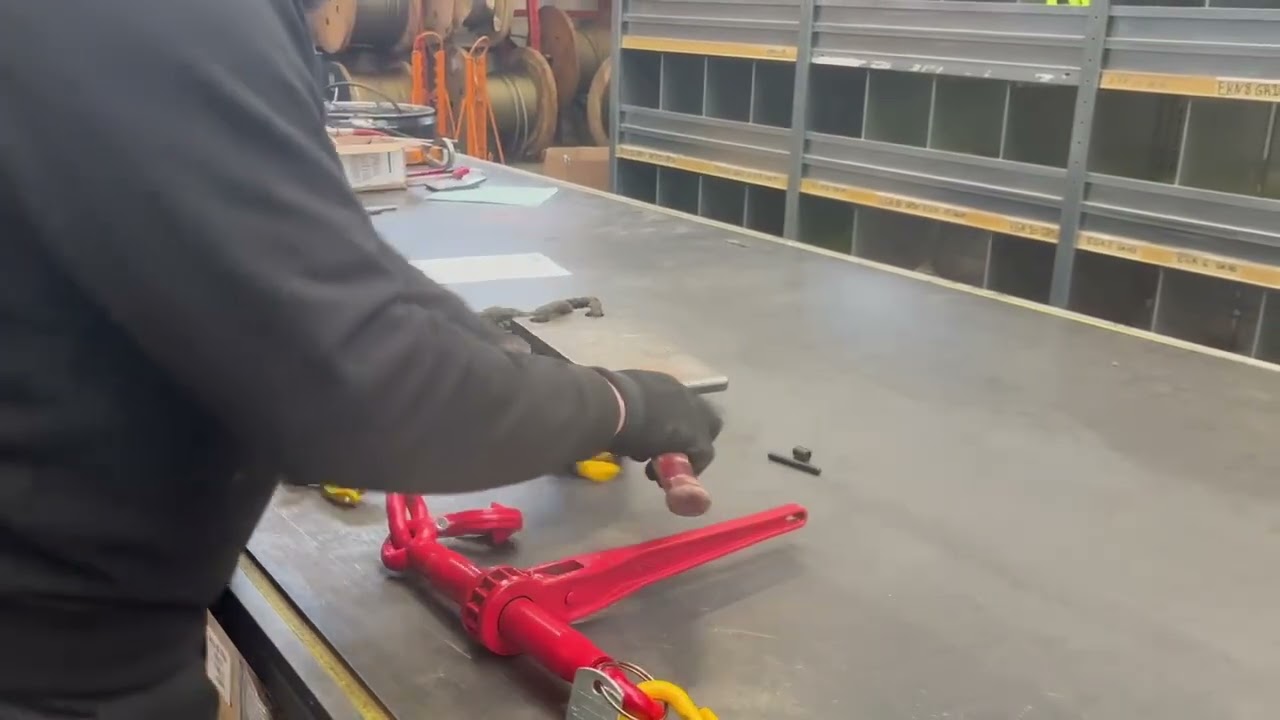 Production of customized tie-down chain with ratchet