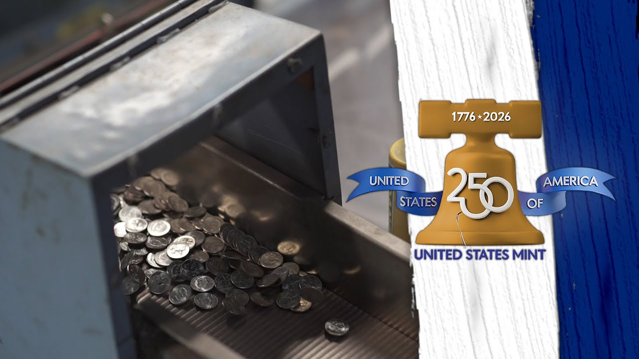 Mayflower Compact Quarter Production at the U.S. Mint | 2026 Semiquincentennial Coin & Medal Program