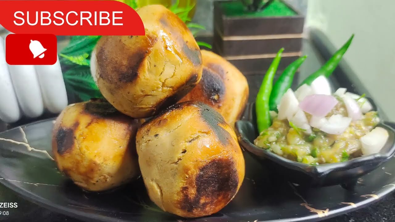 लिट्टी चोखा | बिहार का फेमस लिट्टी चोखा ,🌶️ litti chokha 😋 bati chokha 