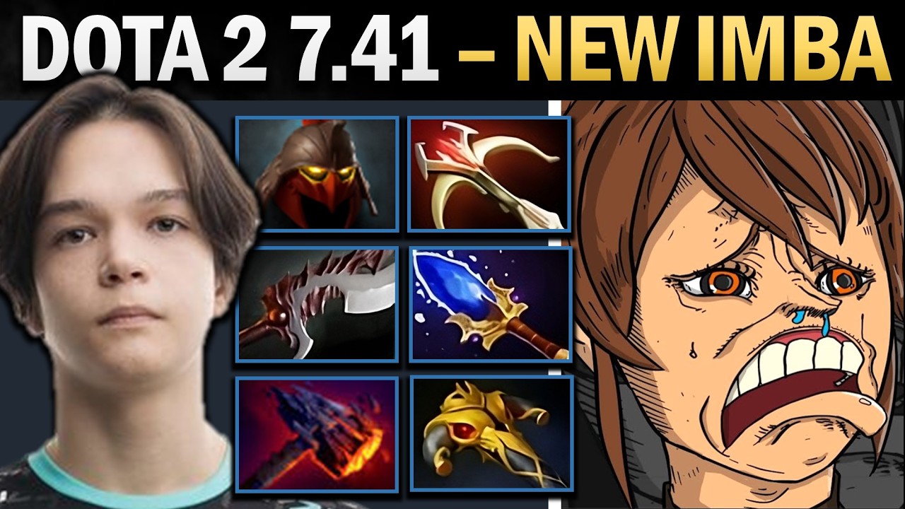 Marci Dota 2 7.41 with Aghanims and Daedalus - Dota 2 Gameplay