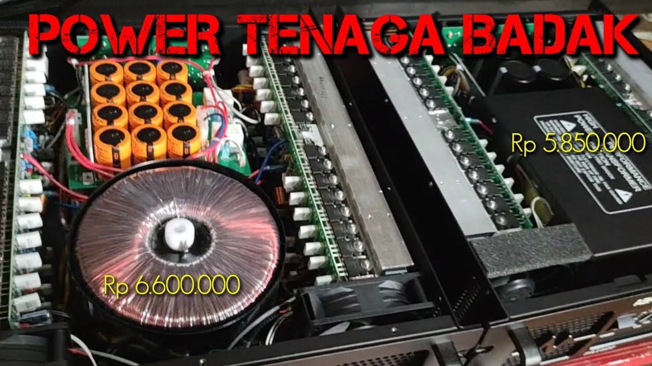 PERBADAAN DAN KESAMAAN POWER ASHLEY PA 1.8 & PA 1600