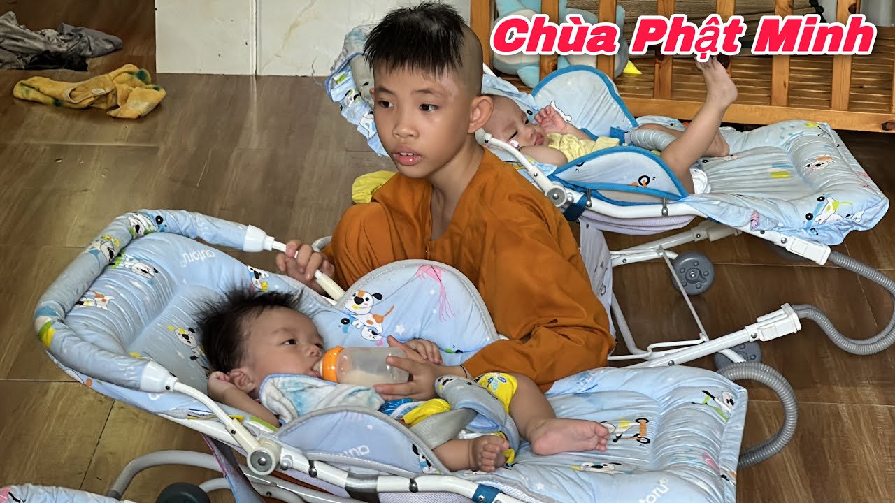 $1900 Mỹ Gửi Chùa Kim Quang Và Chùa Phật Minh Nơi Nuôi Dưỡng 71 Bé Mô Côi Cha Mẹ | Khương Nhựt Minh