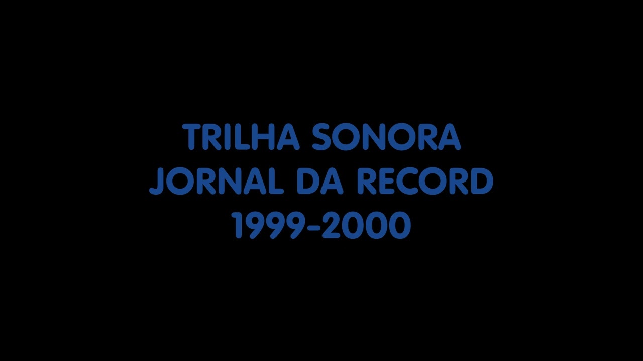 Trilhas, Jornal da Record - 1999-2002/2006-2009