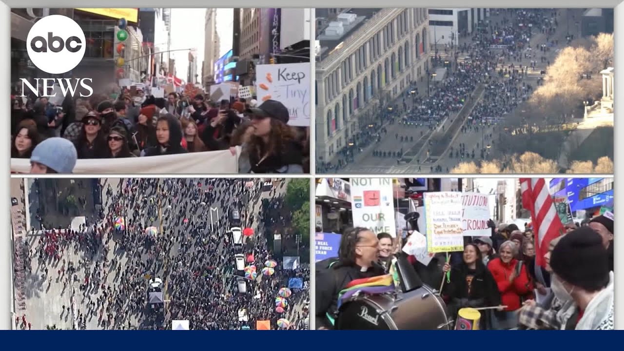 Рекордная явка на митингах &laquo;Нет королям&raquo; по всей территории США.