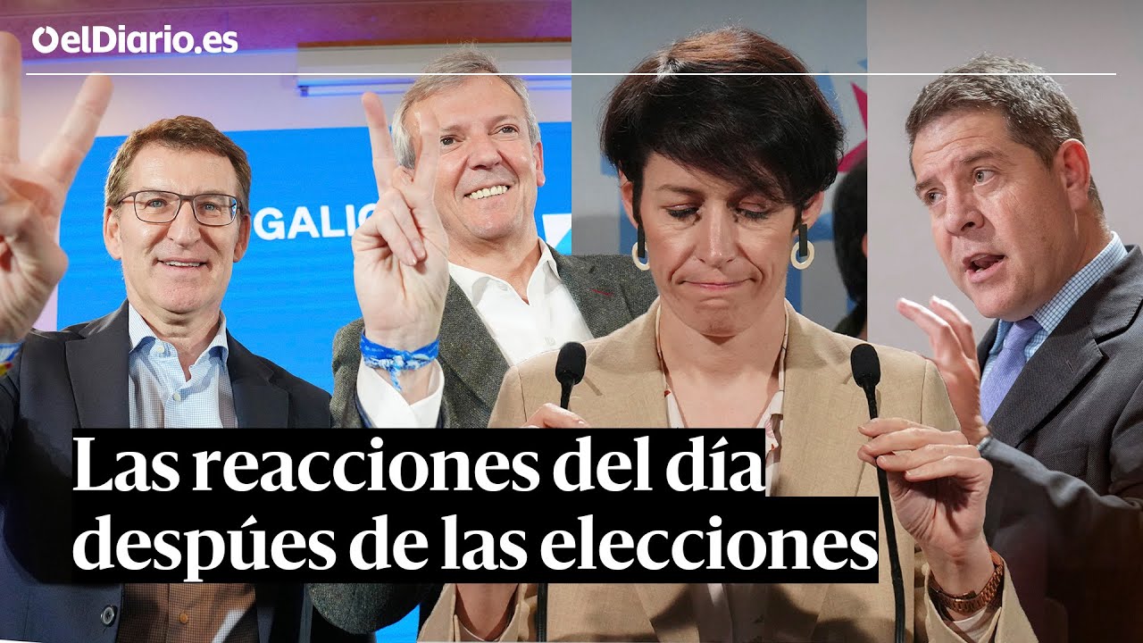 ELECCIONES GALICIA: PP celebra, PSOE evita la autocrítica y BNG se reafirma como alternativa