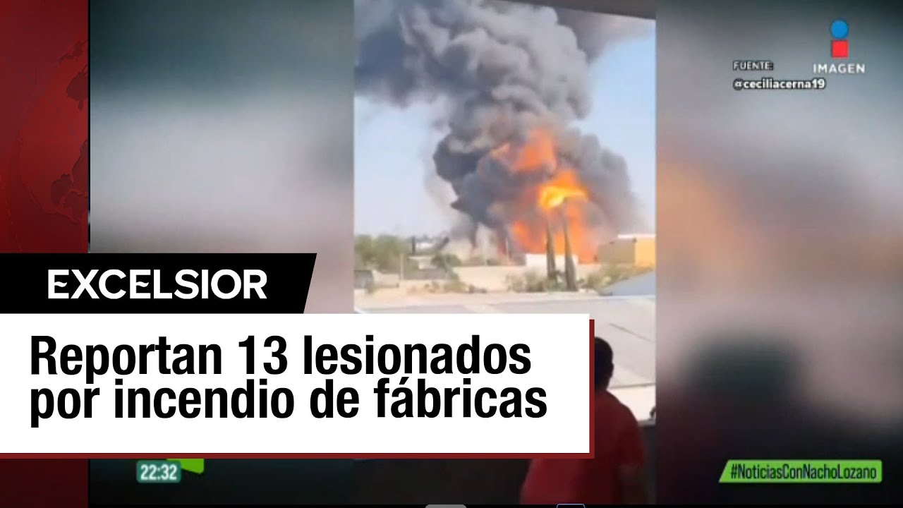 Explota fábrica de aerosoles y provoca fuerte incendio en Jalisco