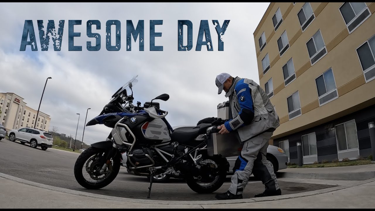 BMW R1250 GS Adventure Solo Trip Across The United States of America Day 3 (S2 E2)