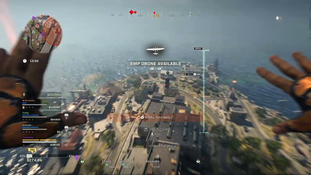 Call of Duty Warzone PS4 FAT test gameplay