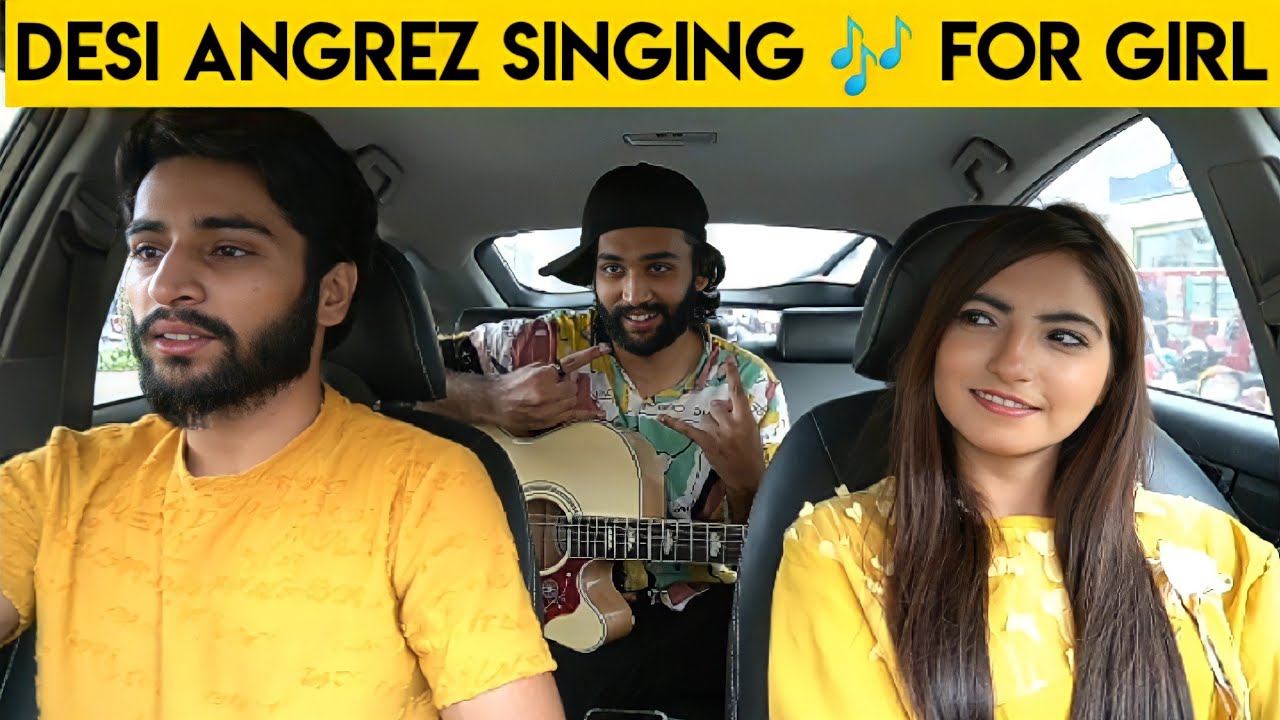 Desi Angrez Impressing A Girl And Singing KK Songs | Reaction Video | Anas Rajput