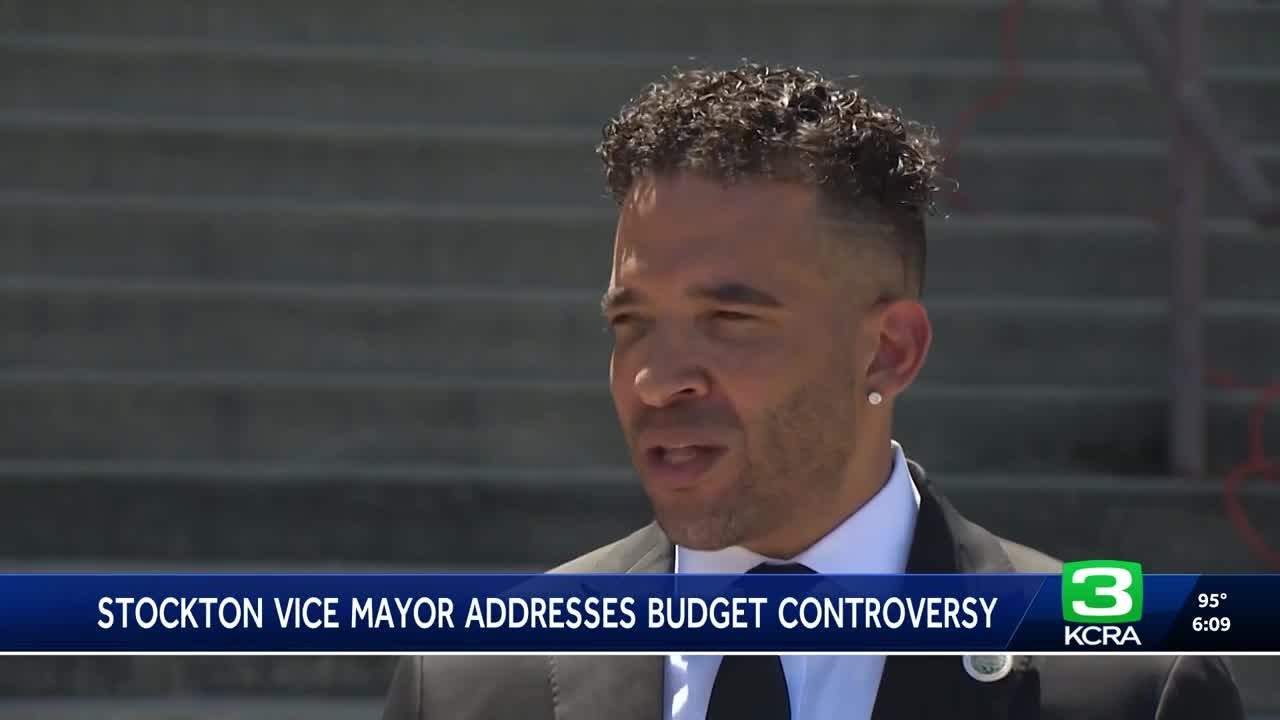 Stockton vice major addresses budget controversy