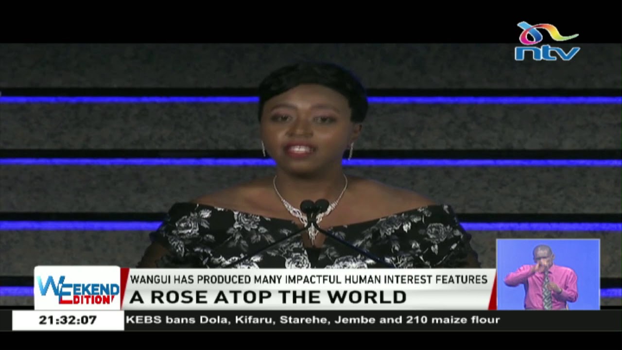 NTV's Rose Wangui wins 2019 ICFJ Knight International Journalism Award
