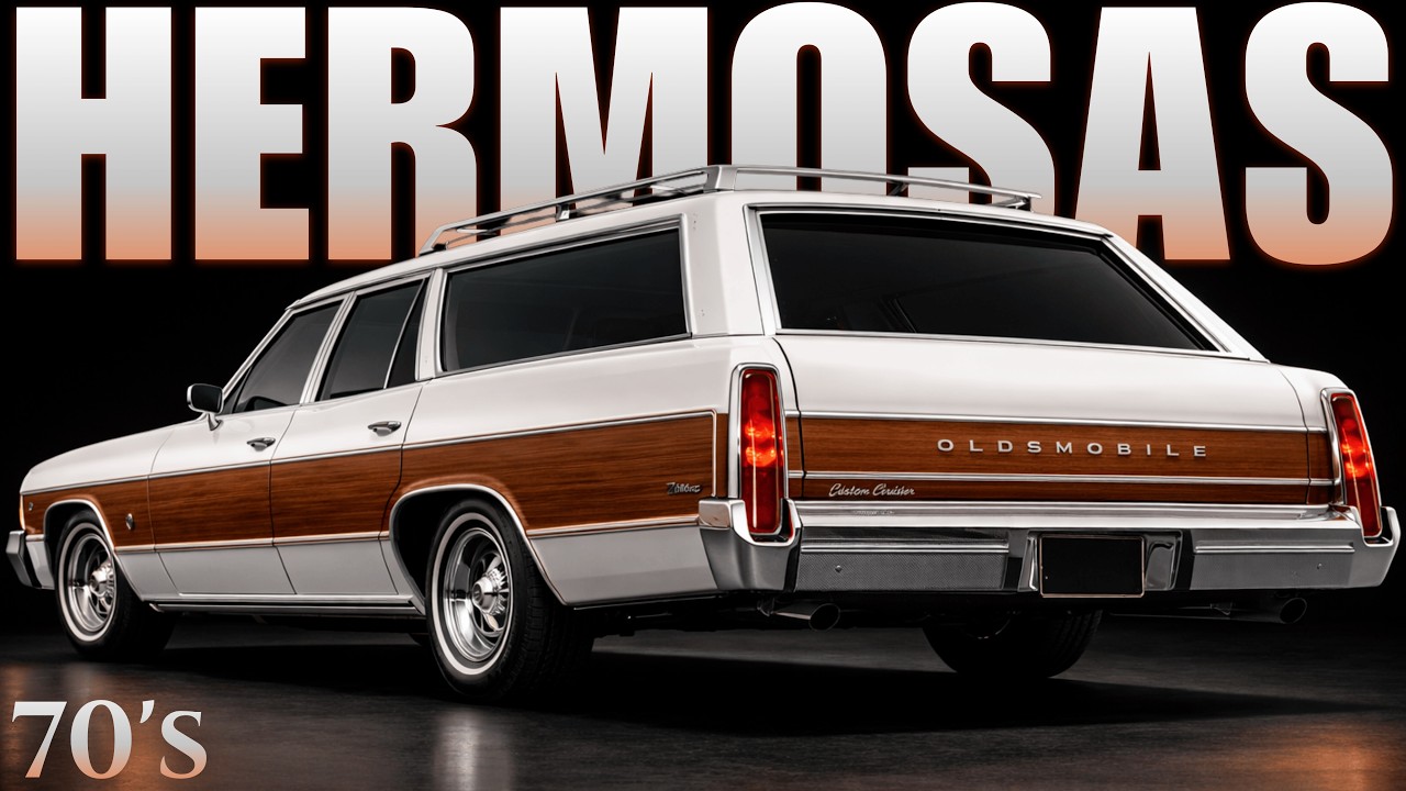 Las Wagons Americanas MÁS HERMOSAS de los Años 70's: Presencia Atemporal y Elegancia Absoluta