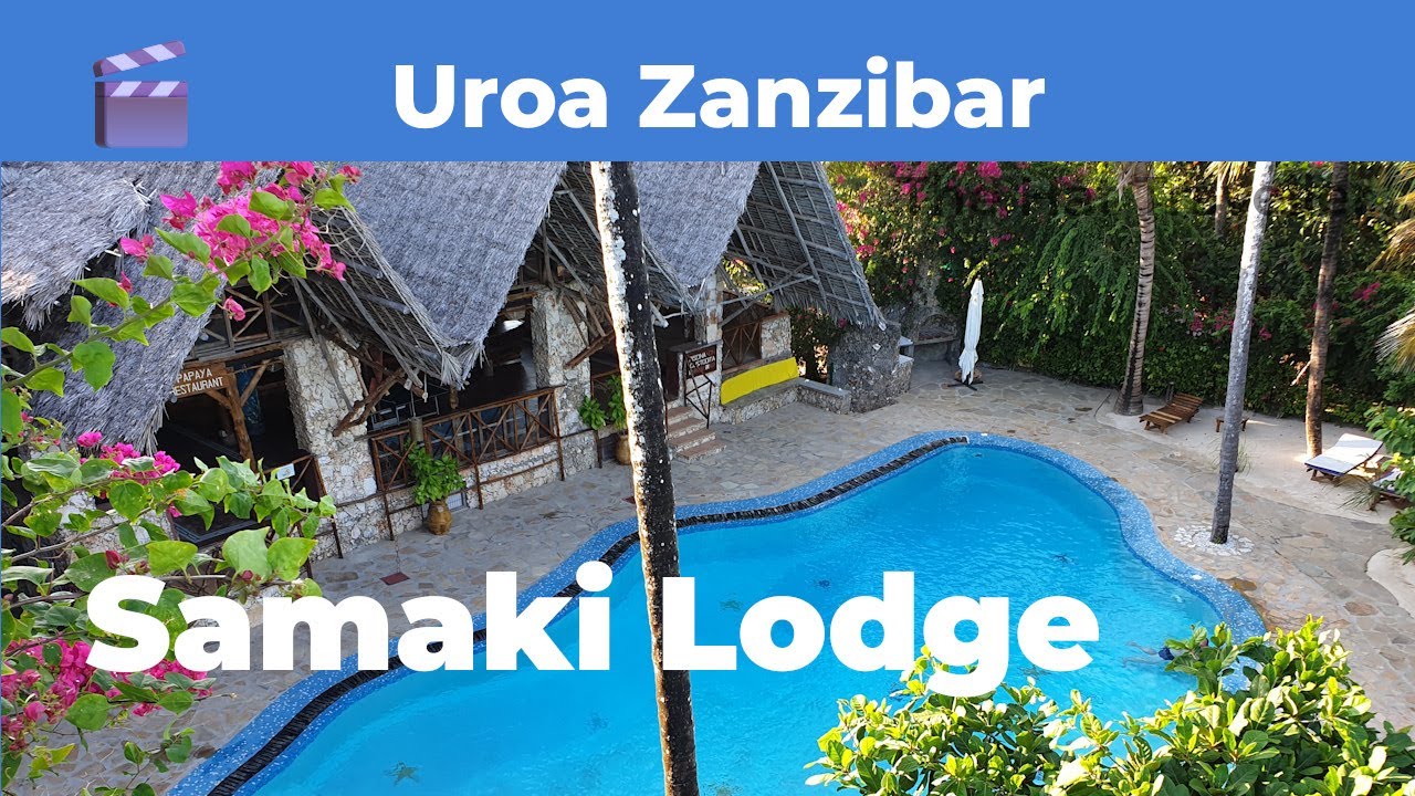 Samaki Lodge, Uroa Zanzibar | Обзор курорта в 4K