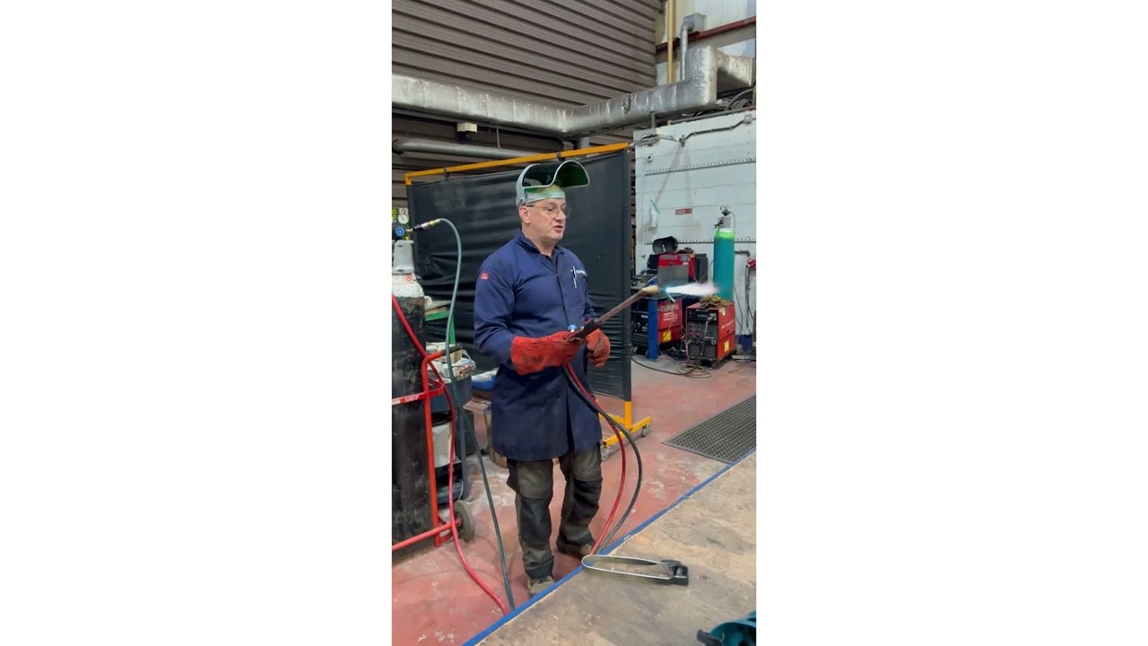 Oxyacetylene set up procedure