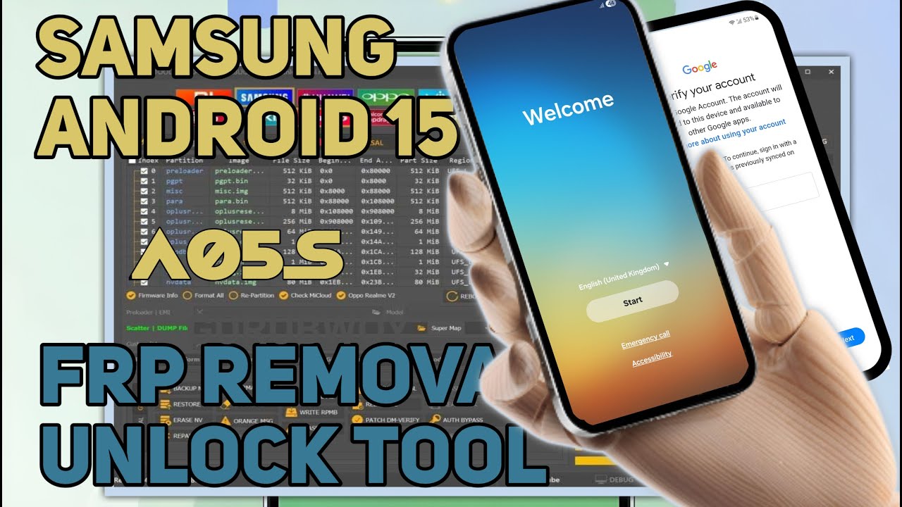 Обход учётной записи FRP Samsung | Разблокировка FRP на Android 15 A05s | Обход учётной записи Go...