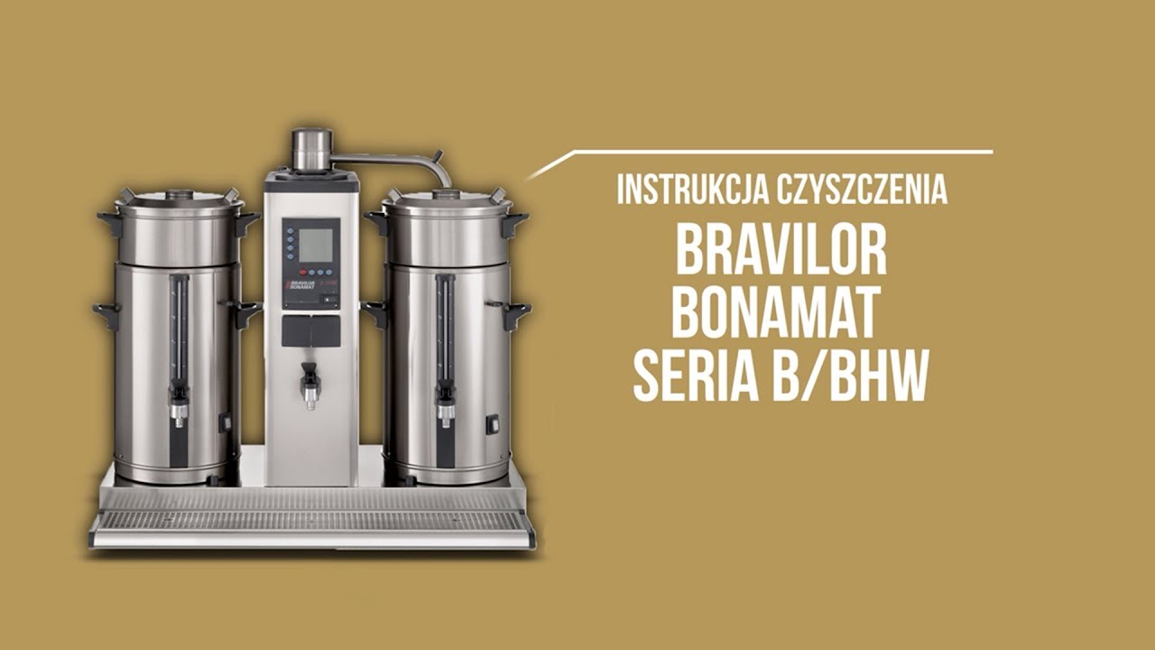 Film czyszczenie odkamienianie Bravilor Bonamat B5(HW) B10(HW) B20(HW) B40