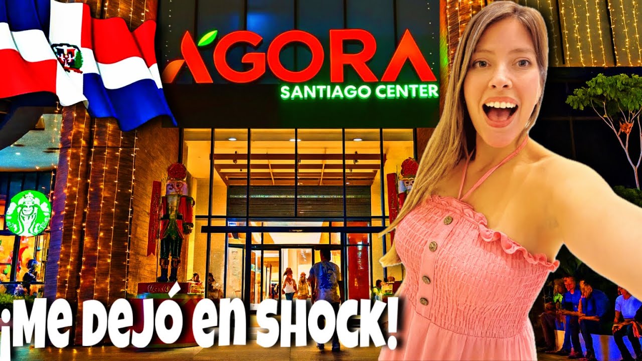 😱CUBANA REACCIONA al Ágora Mall de Santiago… ¡no esperaba esto! 😳🇩🇴