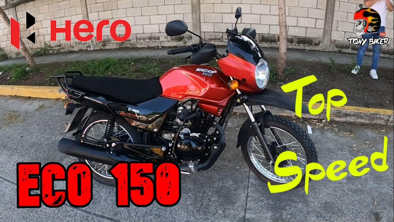 Hero Eco 150, Top Speed GPS excelente rendimiento