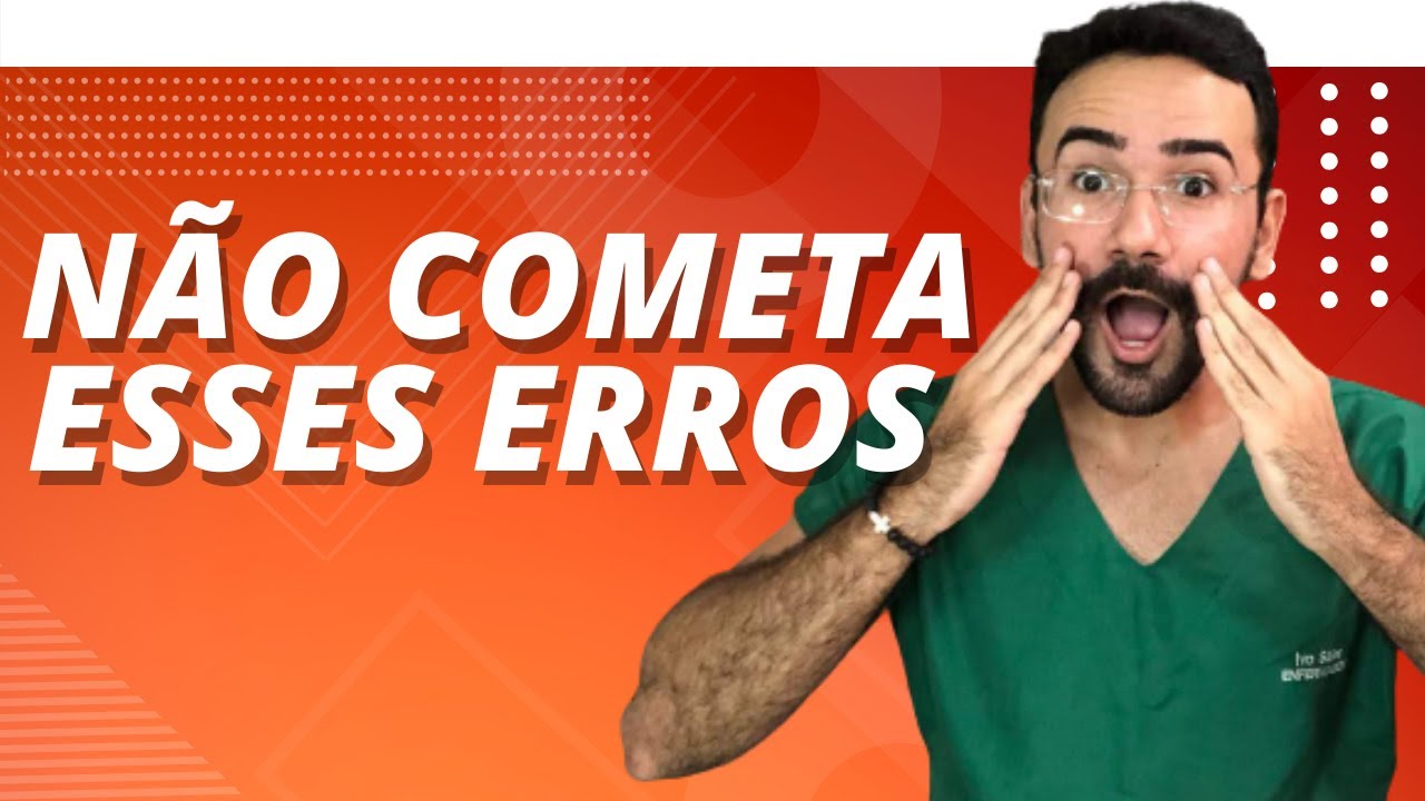 7 ERROS NA HORA DE AVALIAR UMA FERIDA - N&Atilde;O COMETA O TERCEIRO ERRO!