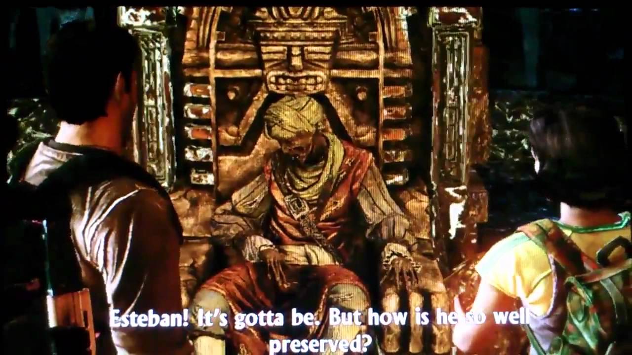 Uncharted: Golden Abyss Chapter 31 Alternative Cutscene (Easter Egg)