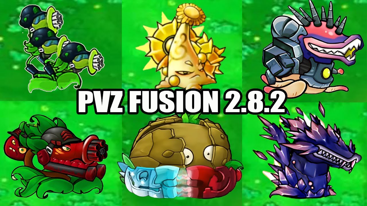 PvZ Fusion Download - Ultimate Solar Pruce & Obsidian Dragon Chomper vs All Bosses Max Level