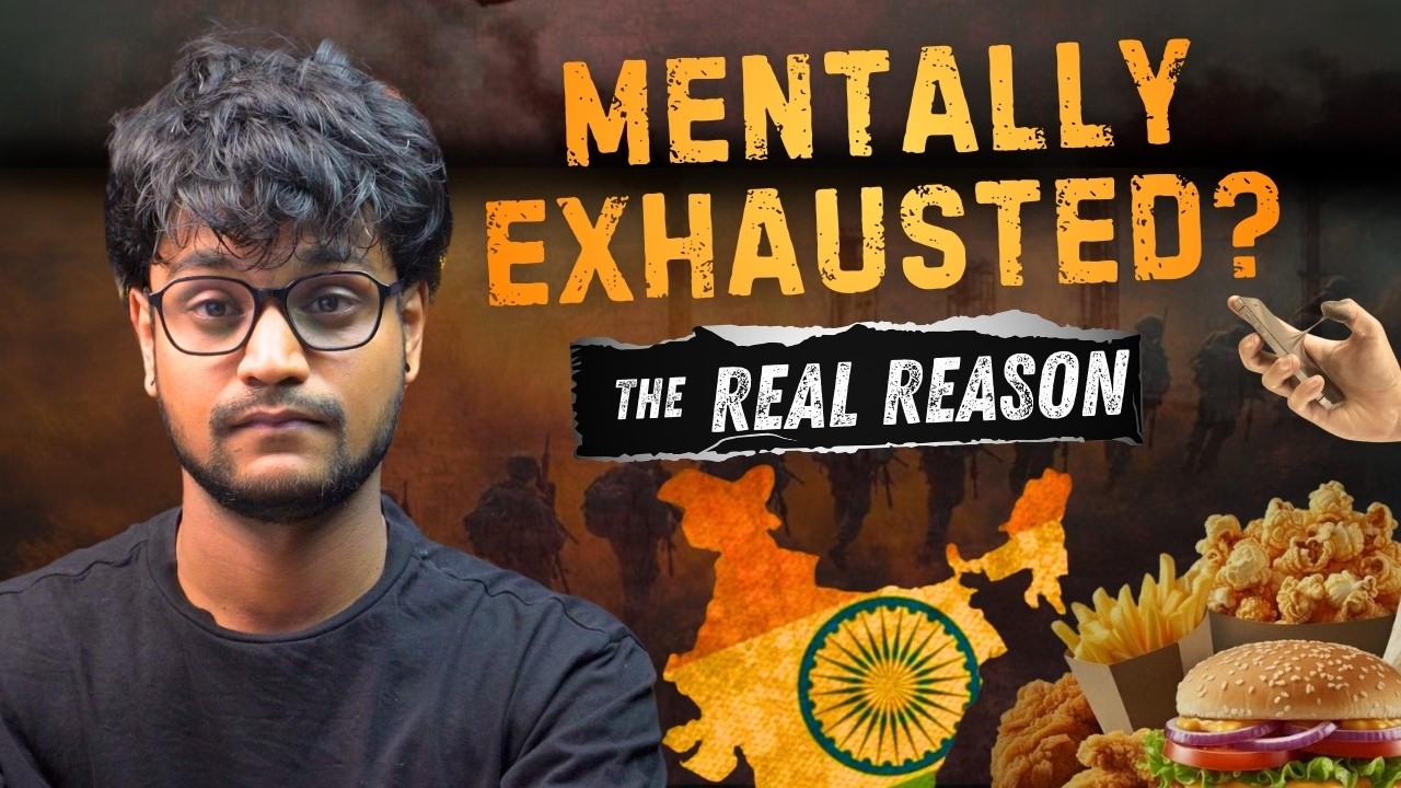 Real Reason Why Indian Youth Are Mentally Exhausted! (India’s Demographic Dividend Is At Risk)