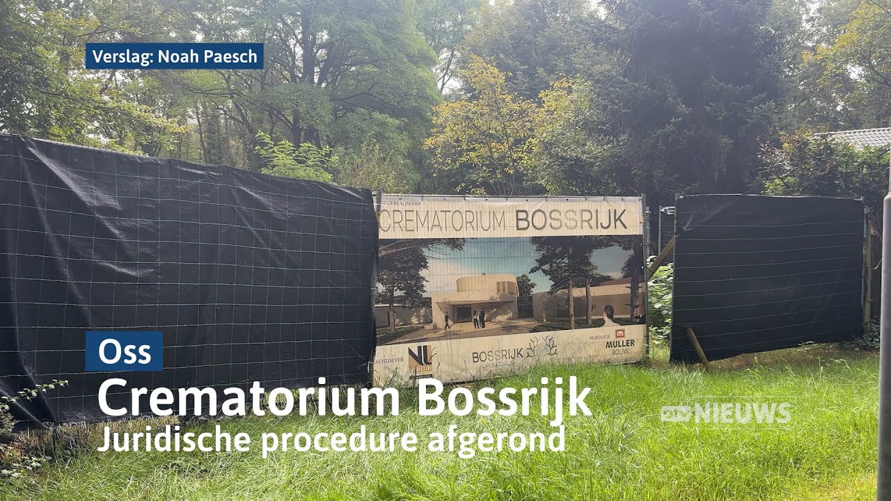 Crematorium Bossrijk in Oss moet eind december 2025 klaar zijn I Dtv Oss & Bernheze