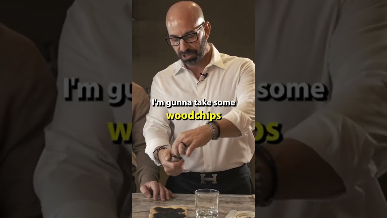 How Johnny Drinks smokes a glass. 💨 #shorts