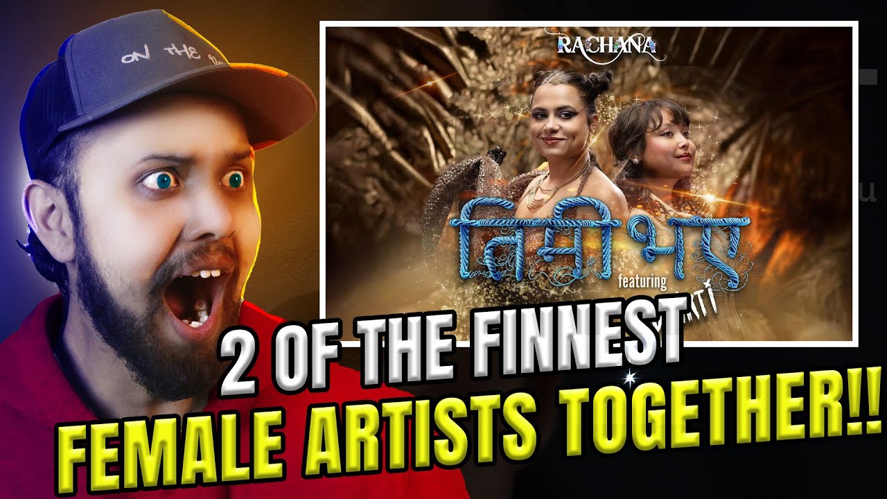 AMAZING COLLAB !! #reaction Rachana Dahal - Timi Bhaye ft. DMRITI