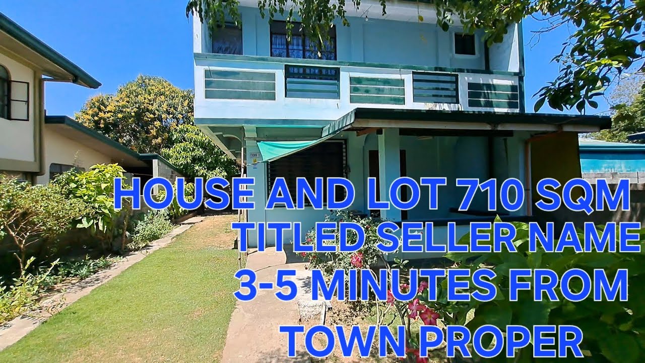#vlog #446 Re-UPLOAD HOUSE ANG LOT IN VILLASIS PANGASINAN 710 SQM TITLED SELLER NAME