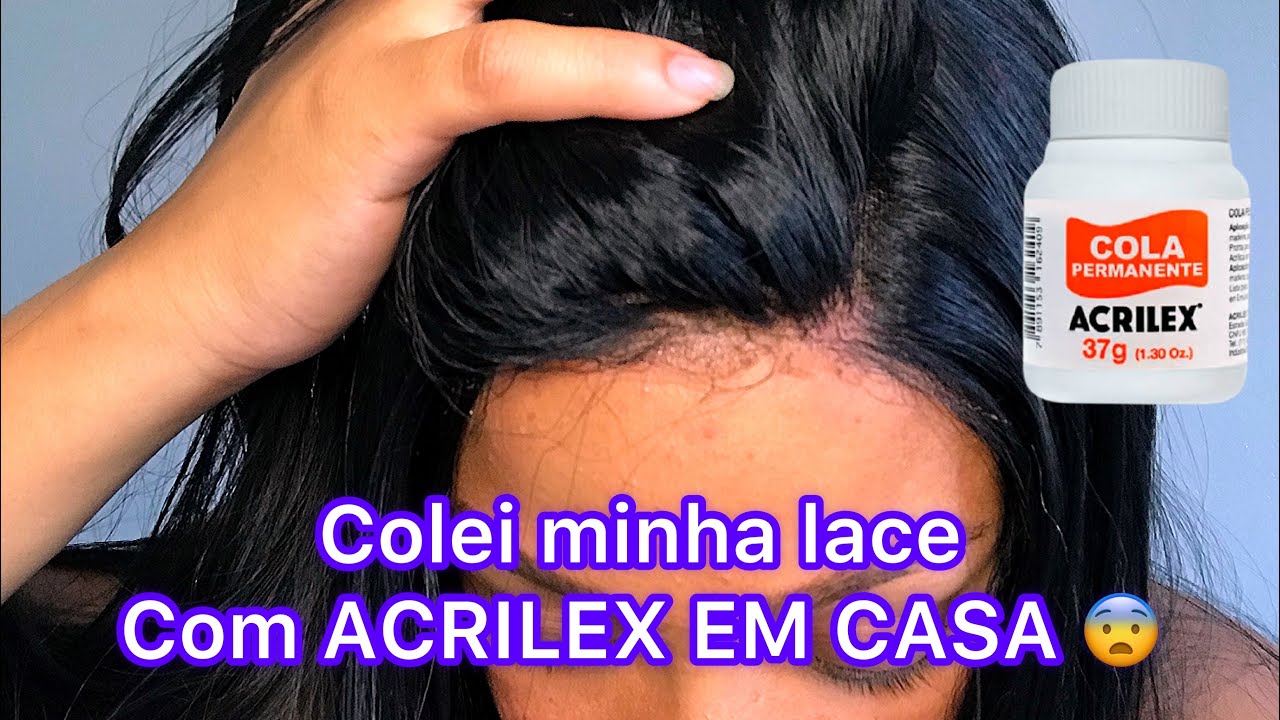 COLEI MINHA LACE COM ACRILEX 😱