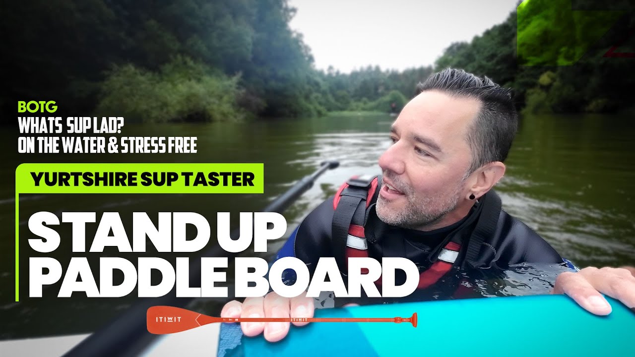 Trying SUP Stand Up Paddle Boarding for the First Time!