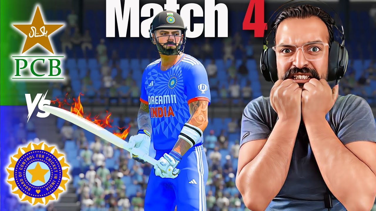 India Series Equal Kar Payega?? 🤯🔥 B.P. Mareez Mat Dekhen 😱 Pakistan vs India 🏏 Cricket 24