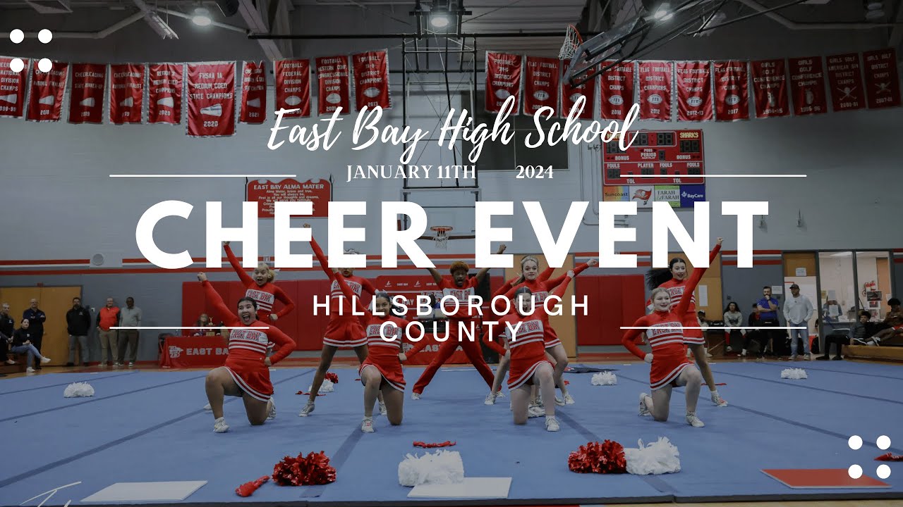 EBHS, January 11th Cheer Competition - Riverview, Lennard, Sumner, Newsome, Spoto, Plant City