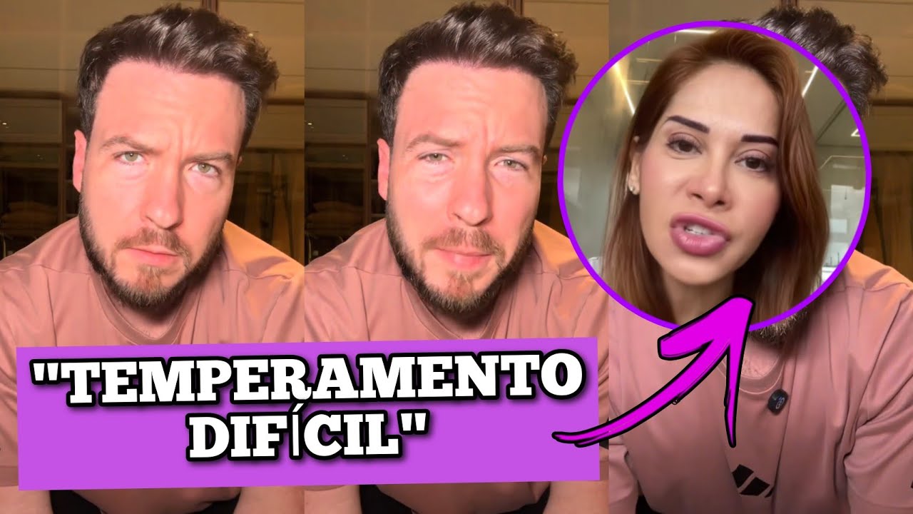 Thiago Nigro revela DIFICULDADE EM LIDAR com a esposa, Maíra Cardi, durante gestação 😱