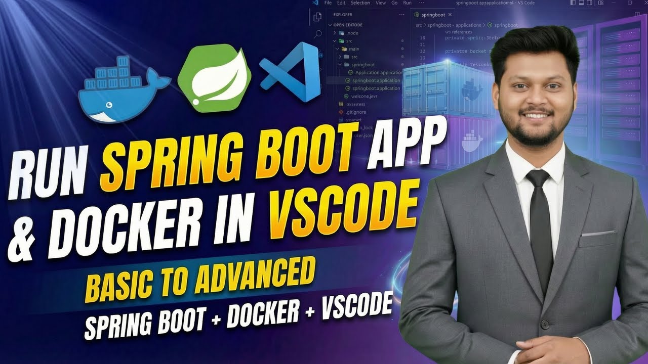 Spring Boot в VS Code: от клонирования Git до запуска Docker 🚀