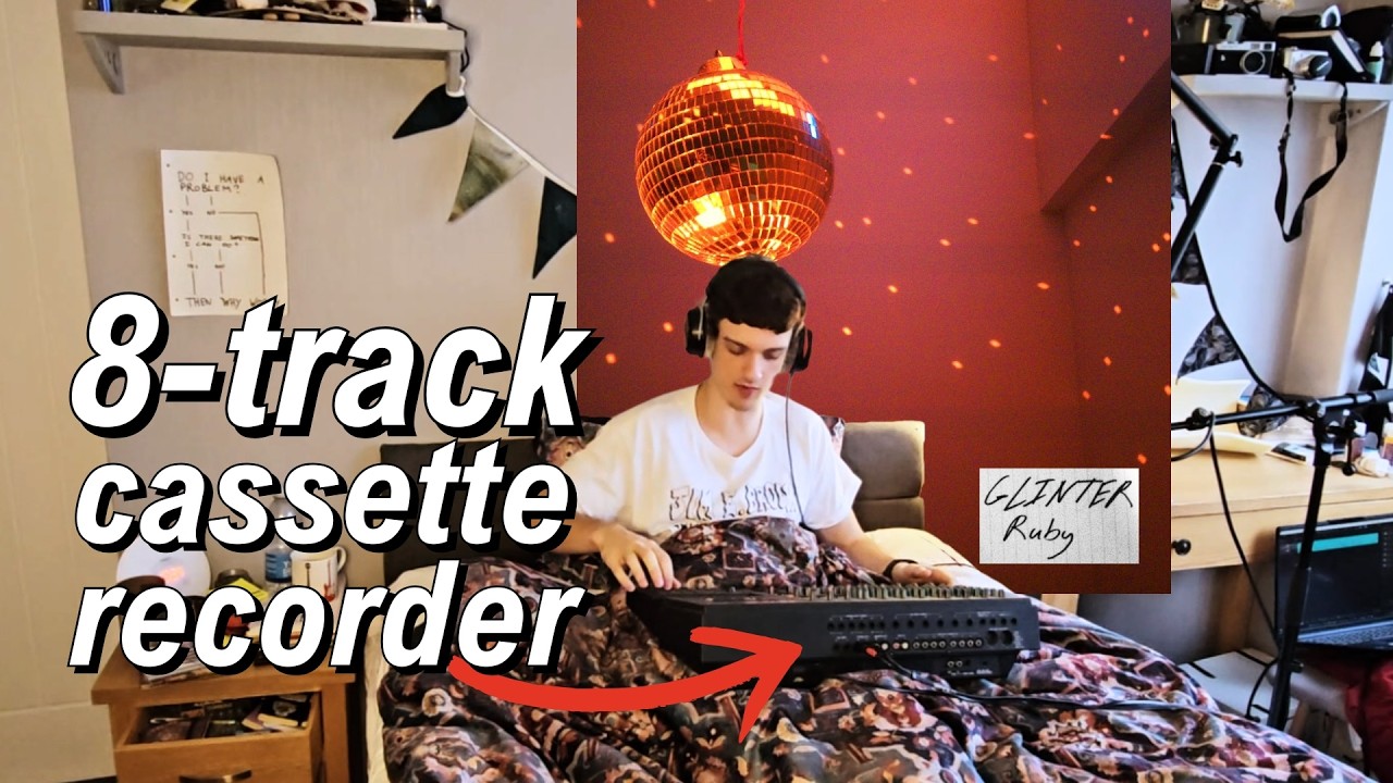 How I Recorded Music on Cassette Tape (8-track Song Breakdown)