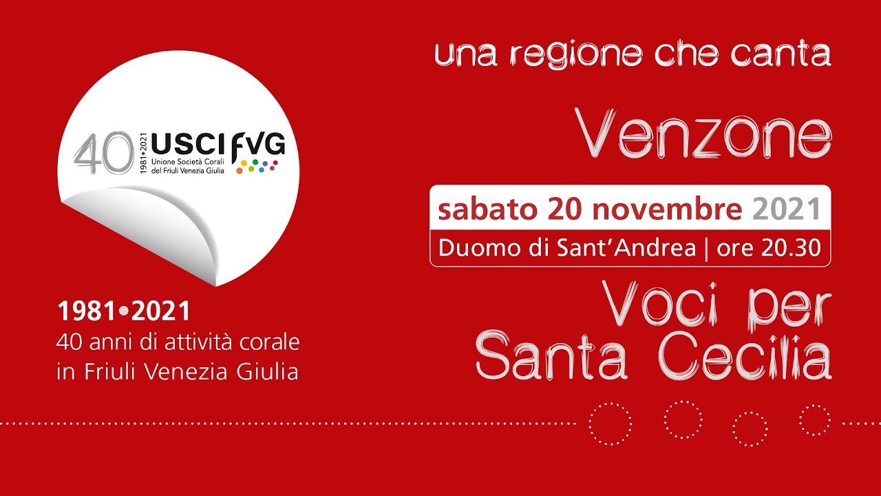 Voci per Santa Cecilia | Una regione che canta 2021