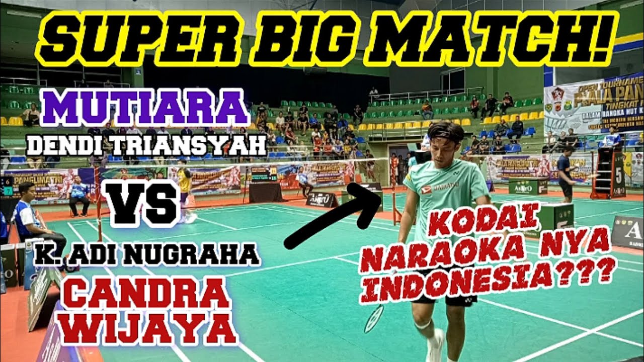 Super RALLY❗Krishna ADI NUGRAHA (Candra Wijaya) VS Dendi TRIANSYAH (Mutiara Cardinal) | #trending