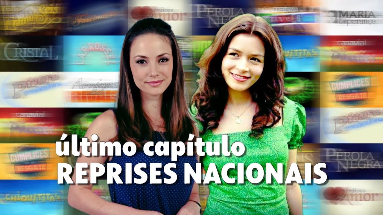 Cronologia | Chamadas de último capítulo das reprises nacionais do SBT