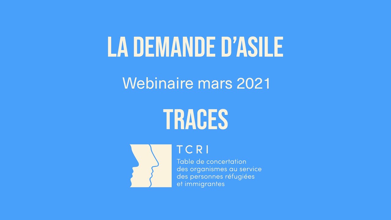 Webinaire – La demande d'asile
