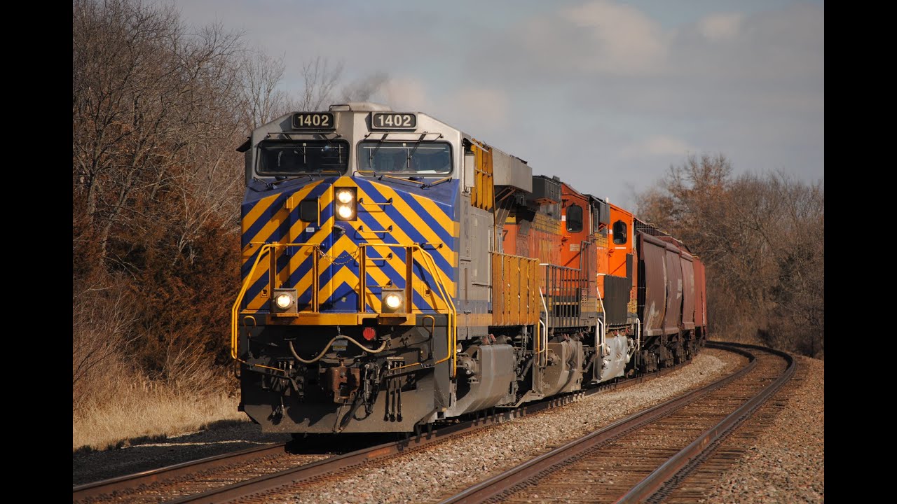 HD: 2/22/16 Railfanning BNSF Marceline Sub w/ New BNSF ES44C4's