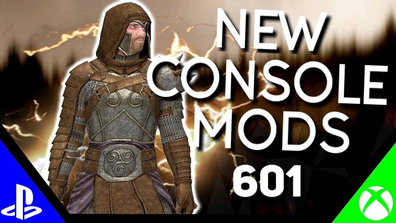 Skyrim Special Edition: ▶️5 BRAND NEW CONSOLE MODS◀️ #601 (PS4/XB1)