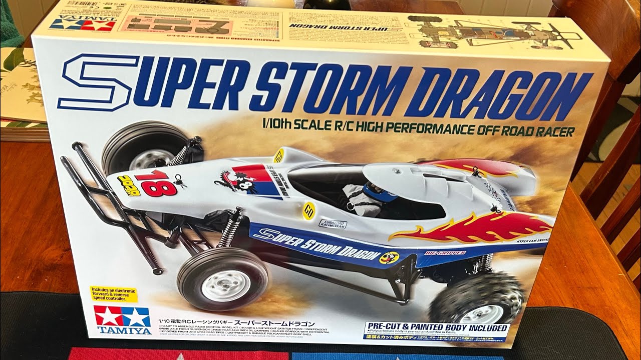 Tamiya Super Storm Dragon unboxing & build 