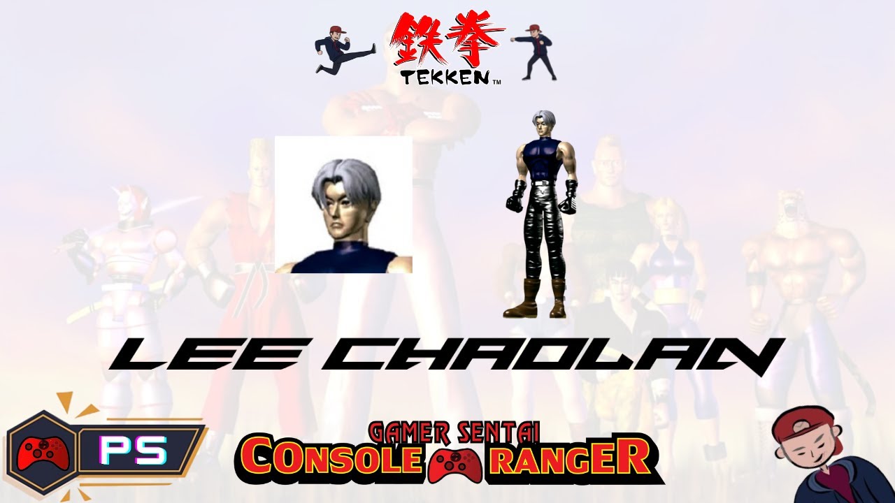 TEKKEN 1 - Lee Chaolan [Arcade Mode] - [Tekken Project] [No Commentary]