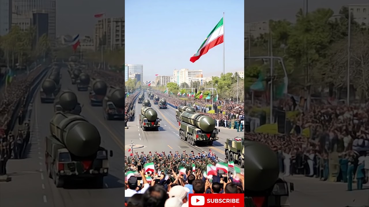 Massive Military Parade Showcases Iran&rsquo;s Missile Arsenal