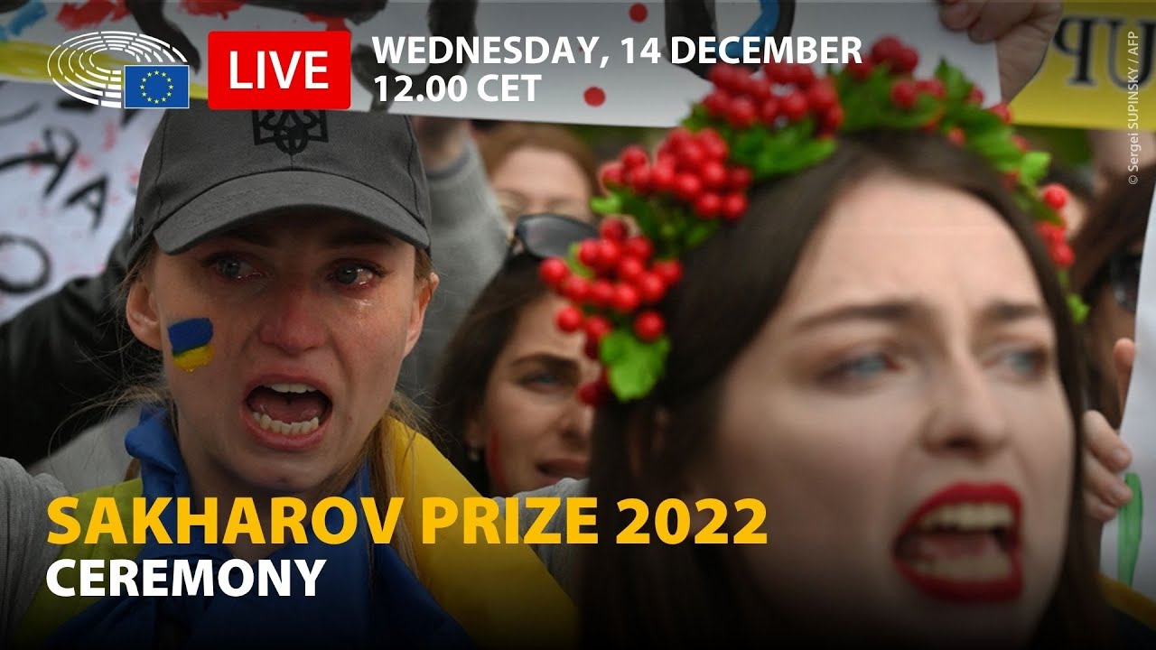 Brave people of Ukraine awarded 2022 Sakharov Prize