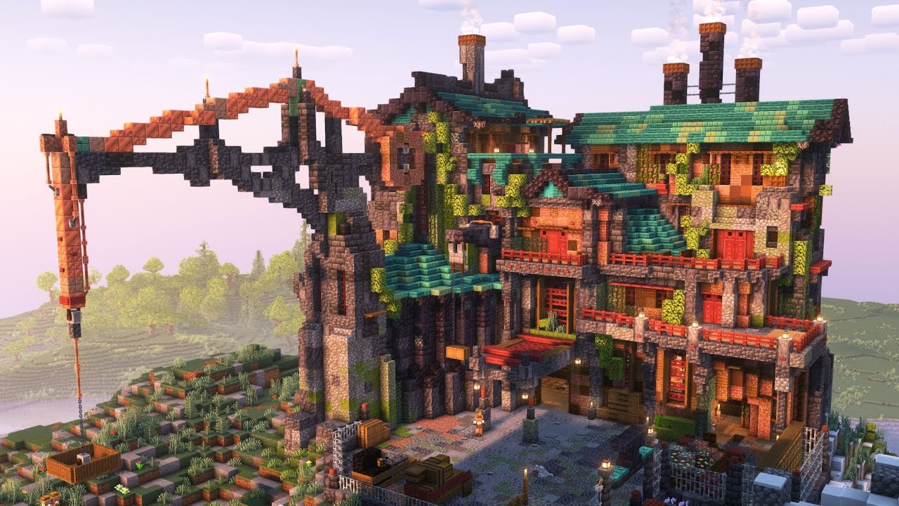 Dwarven Factory - Minecraft Timelapse