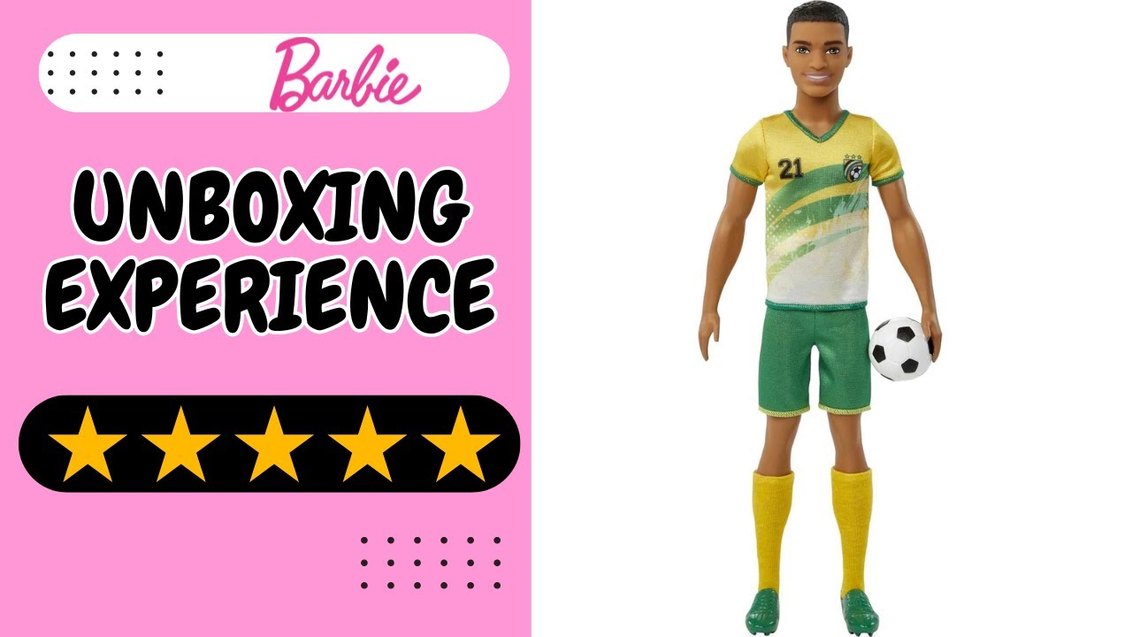 Unboxing Experience | Barbie Careers Ken Soccer Player 21